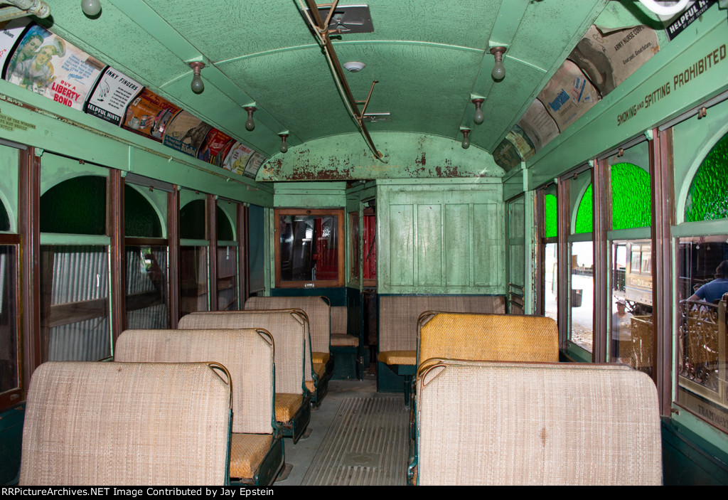 Philadelphia & West Chester Traction Co. 62 Interior